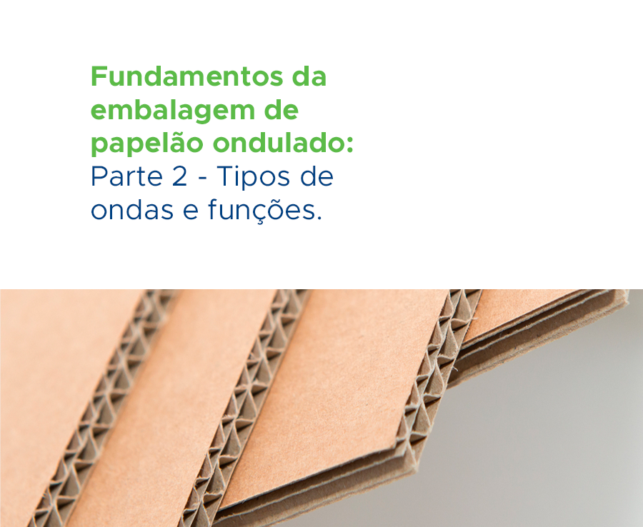 FUNDAMENTOS DA EMBALAGEM DE PAPELÃO ONDULADO: PARTE 2 - TIPOS DE ONDAS E FUNÇÕES